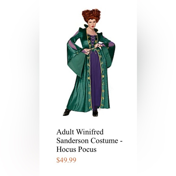 Dresses & Skirts - Winifred Sanderson Costume and Wig Deluxe - Hocus
Pocos